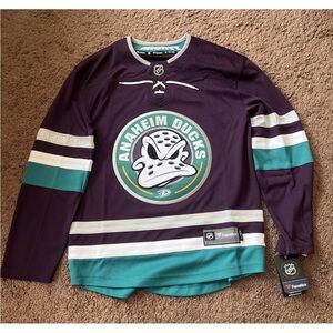 Fanatics NHL Anaheim Mighty Ducks 30th Anniversary Premier Breakaway Jersey XS